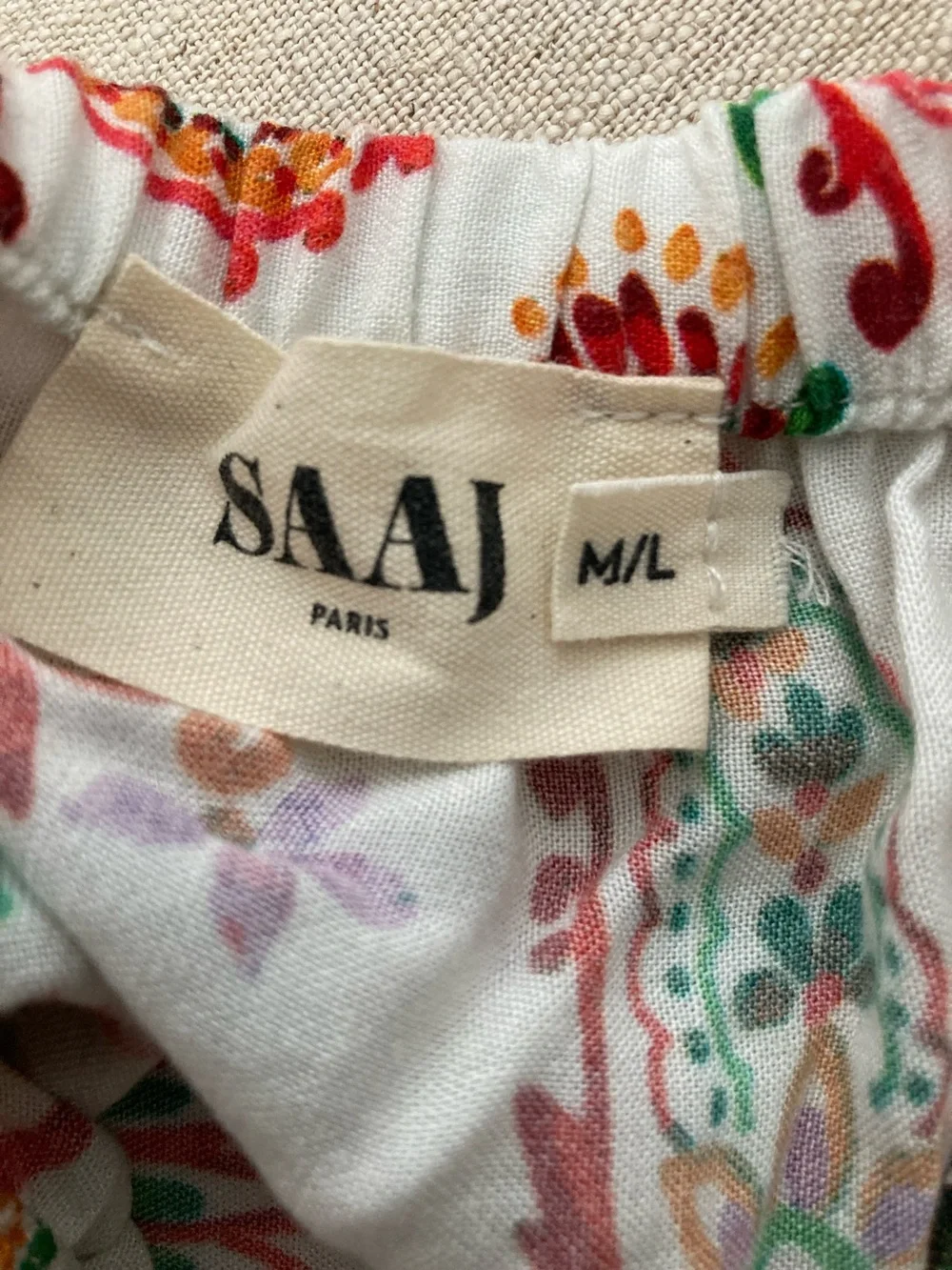 Sezane ( SAAJ Paris) skirt M/L - Picture 4 of 6